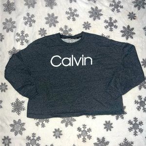 Calvin Klein grey crewneck